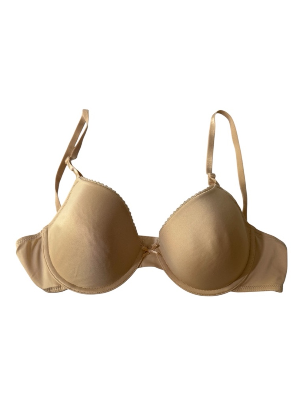 Maidenform Nude T-Shirt Bra 38B Underwire Lightly Lined Everyday NWOT